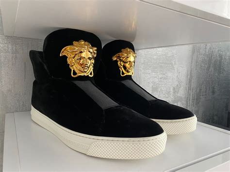 versace shoes medusa vs replica